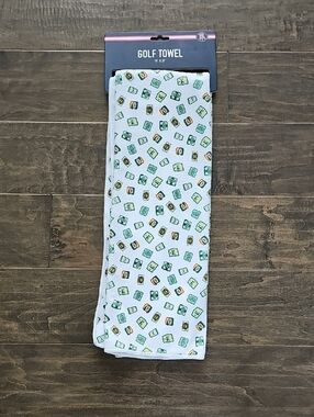 Barstool Sports Cheese Season Opener Golf Towel 19" x 37"